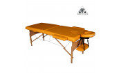 Массажный стол Dfc Nirvana, Relax, дерев. ножки, цвет горчичный (Mustard)