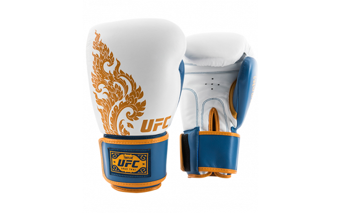 Перчатки для бокса  UFC Premium True Thai синие, размер 12Oz