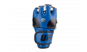 Перчатки MMA тренировочные с открытой ладонью (Синие S/M) UFC
