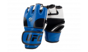 Перчатки MMA тренировочные с открытой ладонью (Синие S/M) UFC