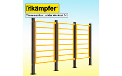 Стенка шведская Воркаут Kampfer Three-section Ladder Workout 3-1