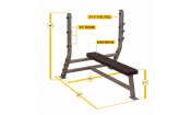 Скамья для жима горизонтальная PRO CLUB LINE